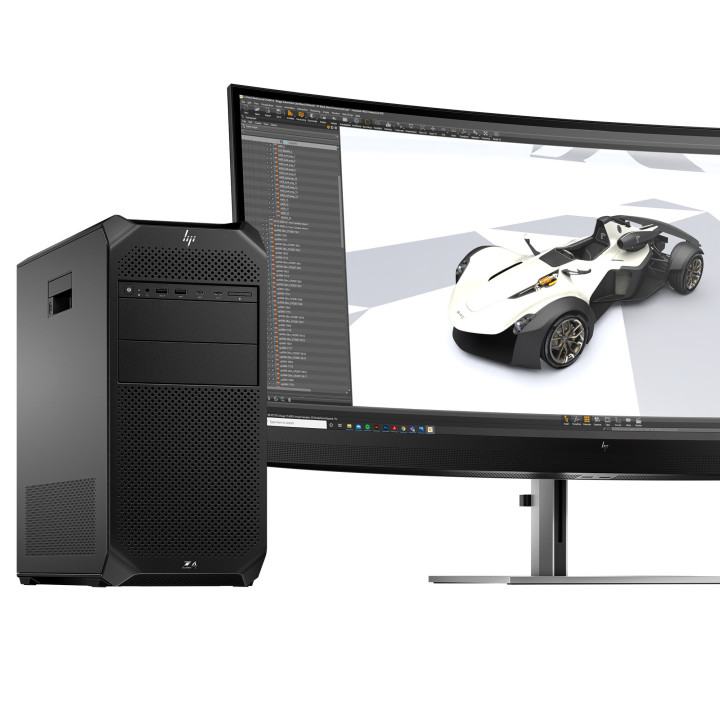HP Z4 G5 Intel® Xeon® W w3-2423 32 Go DDR5-SDRAM 1 To SSD NVIDIA T1000 Windows 11 Pro Tower Station de travail AI Workstation