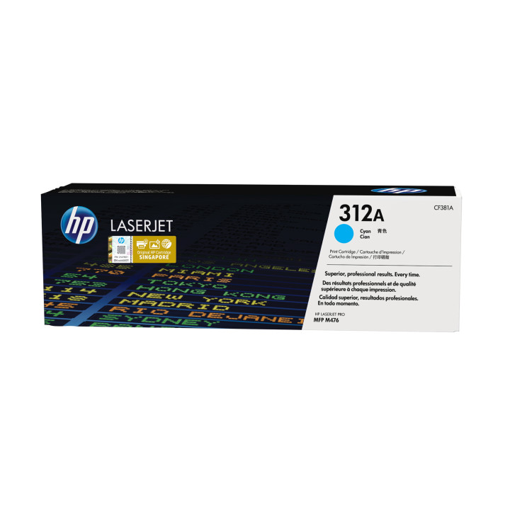 HP Cartouche 312A toner Cyan LaserJet