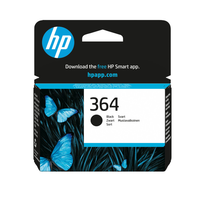 HP 364 cartouche d'encre noir authentique