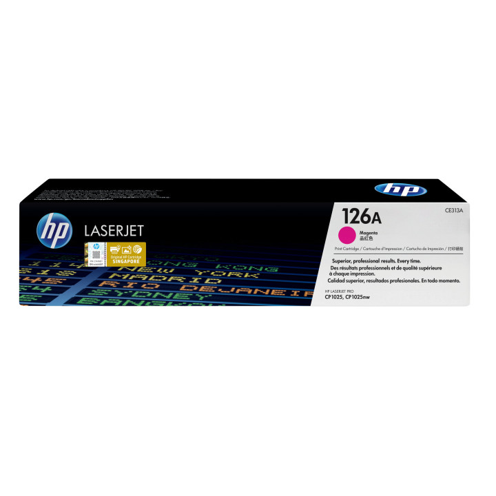 HP 126A toner LaserJet magenta authentique