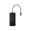Acer USB Type-C Dongle 12-in-1 Black Avec fil USB 3.2 Gen 1 (3.1 Gen 1) Type-C Noir
