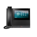 Poly Téléphone multimédia professionnel CCX 600 avec Open SIP et compatible PoE