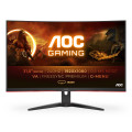 AOC G2 C32G2ZE/BK écran plat de PC 80 cm (31.5") 1920 x 1080 pixels Full HD LED Noir, Rouge
