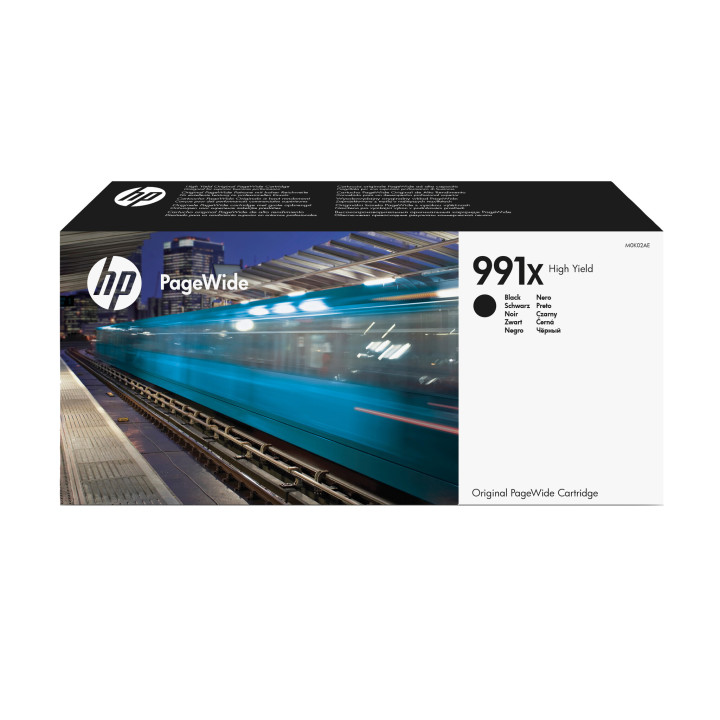 HP Cartouche d’encre noir PageWide 991X grande capacité authentique