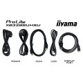 iiyama ProLite XB3288UHSU-B5 écran plat de PC 80 cm (31.5") 3840 x 2160 pixels 4K Ultra HD LCD Noir