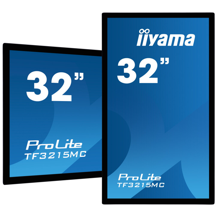 iiyama ProLite TF3215MC-B2 écran plat de PC 81,3 cm (32") 1920 x 1080 pixels Full HD LED Écran tactile Kiosque Noir