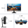 Philips B Line 345B1C/00 écran plat de PC 86,4 cm (34") 3440 x 1440 pixels Quad HD LCD Noir
