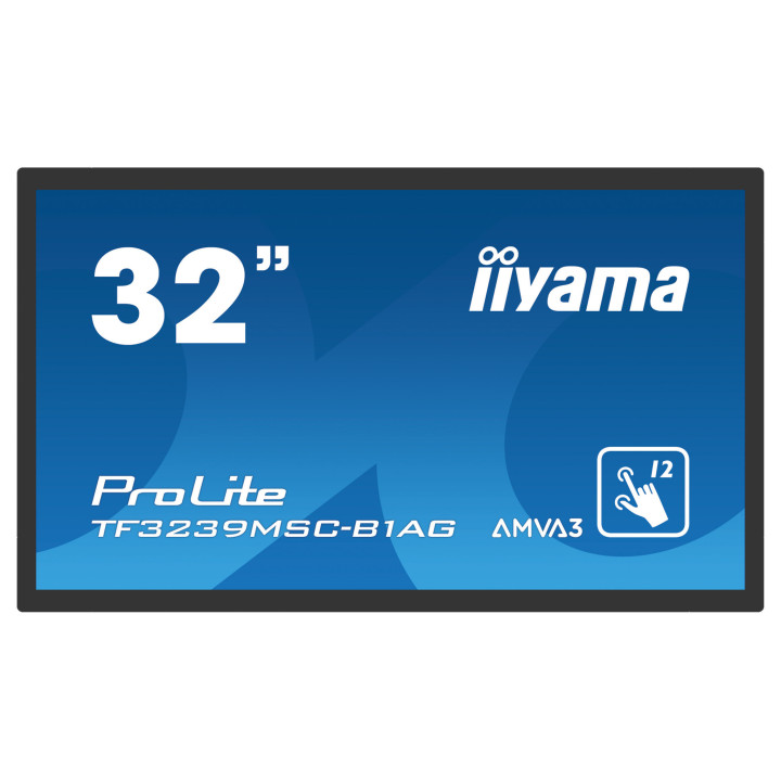 iiyama ProLite TF3239MSC-B1AG écran plat de PC 80 cm (31.5") 1920 x 1080 pixels Full HD LED Écran tactile Multi-utilisateur N