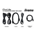 iiyama ProLite TF3239MSC-B1AG écran plat de PC 80 cm (31.5") 1920 x 1080 pixels Full HD LED Écran tactile Multi-utilisateur N