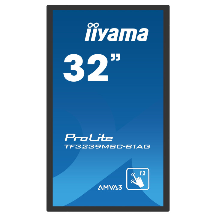 iiyama ProLite TF3239MSC-B1AG écran plat de PC 80 cm (31.5") 1920 x 1080 pixels Full HD LED Écran tactile Multi-utilisateur N