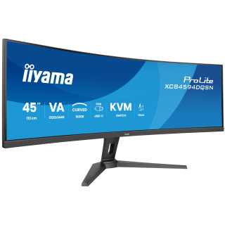 iiyama G-MASTER 45"LCD Curved Bus. UWQHD écran plat de PC 114,3 cm (45") 5120 x 1440 pixels Dual QHD LED Noir