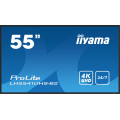 iiyama LH5541UHS-B2 Écran d'affichage dynamique En forme de kiosk 138,7 cm (54.6") LCD 500 cd/m² 4K Ultra HD Noir Intégré d