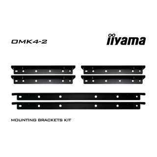 iiyama OMK4-2 kit de support Noir