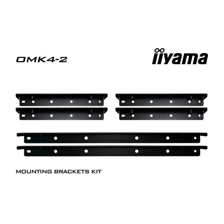 iiyama OMK4-2 kit de support Noir