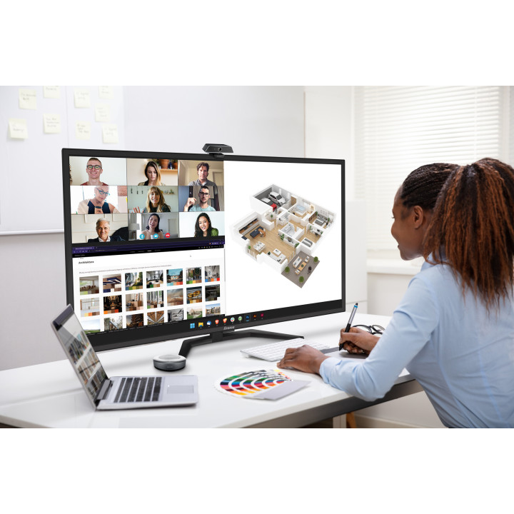 iiyama ProLite X4373UHSU-B1 écran plat de PC 108 cm (42.5") 3840 x 2160 pixels 4K Ultra HD Noir