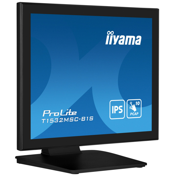 iiyama ProLite T1532MSC-B1S écran plat de PC 38,1 cm (15") 1024 x 768 pixels XGA LCD Écran tactile Noir
