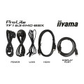 iiyama ProLite TF1634MC-B8X écran plat de PC 39,6 cm (15.6") 1920 x 1080 pixels Full HD LED Écran tactile Multi-utilisateur N