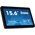 iiyama ProLite TF1633MSC-B1 écran plat de PC 39,6 cm (15.6") 1920 x 1080 pixels Full HD Écran tactile Noir
