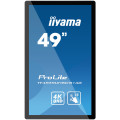iiyama ProLite TF4939UHSC-B1AG écran plat de PC 124,5 cm (49") 3840 x 2160 pixels 4K Ultra HD LED Écran tactile Multi-utilisa