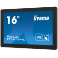 iiyama ProLite TF1615MC-B1 écran plat de PC 39,6 cm (15.6") 1920 x 1080 pixels Full HD Écran tactile Noir