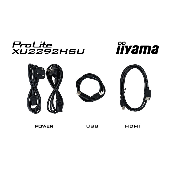 iiyama ProLite XU2292HSU-B6 écran plat de PC 54,6 cm (21.5") 1920 x 1080 pixels Full HD LED Noir