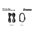 iiyama ProLite XU2493HS-B6 écran plat de PC 60,5 cm (23.8") 1920 x 1080 pixels Full HD LED Noir