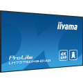 iiyama LH7575UHS-B1AG Écran d'affichage dynamique Écran plat de signalisation numérique 190,5 cm (75") LCD Wifi 500 cd/m² 4