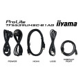 iiyama ProLite TF5539UHSC-B1AG écran plat de PC 139,7 cm (55") 3840 x 2160 pixels 4K Ultra HD LED Écran tactile Multi-utilisa