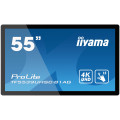 iiyama ProLite TF5539UHSC-B1AG écran plat de PC 139,7 cm (55") 3840 x 2160 pixels 4K Ultra HD LED Écran tactile Multi-utilisa