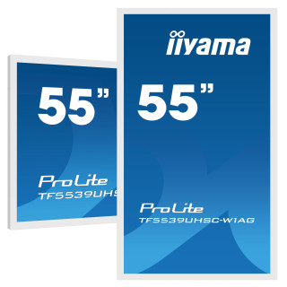 iiyama ProLite TF5539UHSC-W1AG écran plat de PC 139,7 cm (55") 3840 x 2160 pixels 4K Ultra HD LED Écran tactile Multi-utilisa