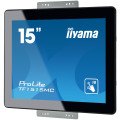iiyama TF1515MC-B2 Écran d'affichage dynamique 38,1 cm (15") LED 350 cd/m² XGA Noir Écran tactile