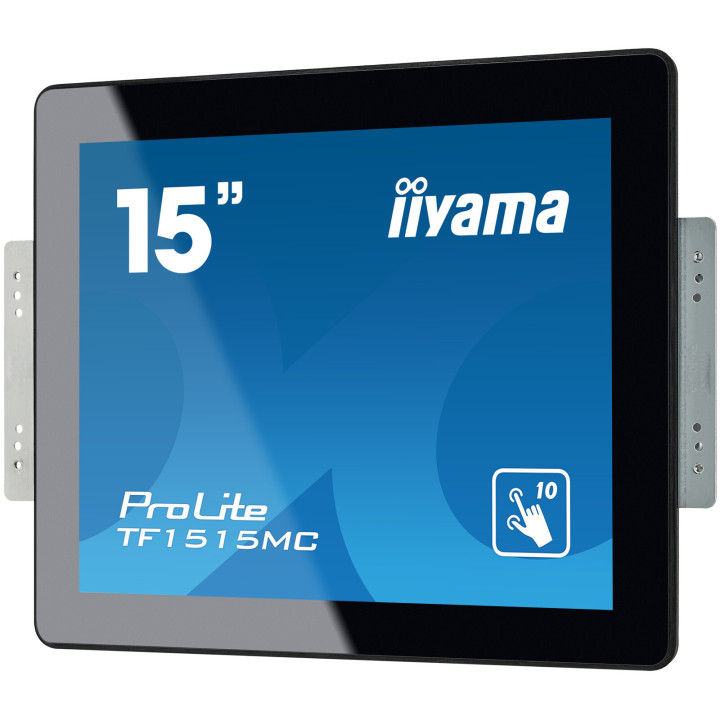 iiyama TF1515MC-B2 Écran d'affichage dynamique 38,1 cm (15") LED 350 cd/m² XGA Noir Écran tactile