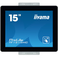 iiyama TF1515MC-B2 Écran d'affichage dynamique 38,1 cm (15") LED 350 cd/m² XGA Noir Écran tactile