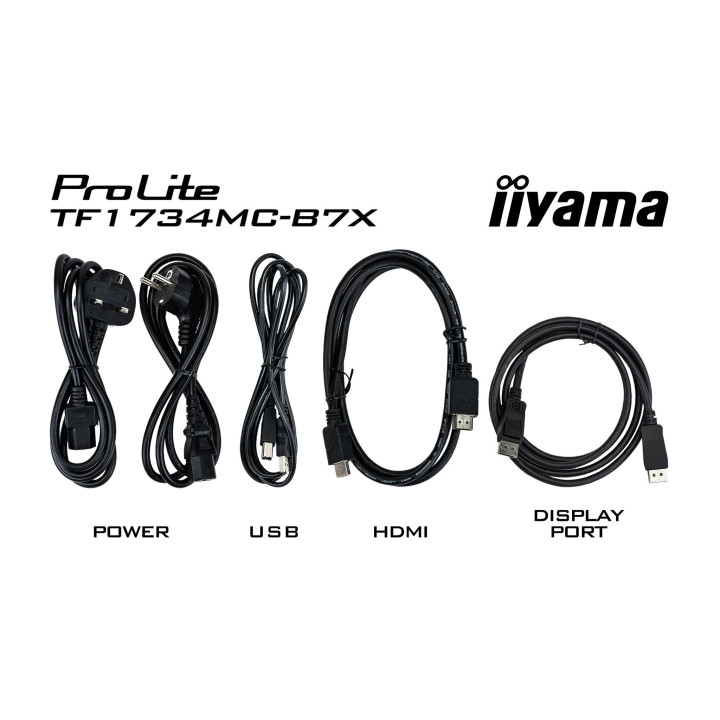 iiyama TF1734MC-B7X Moniteur de caisse 43,2 cm (17") 1280 x 1024 pixels SXGA Écran tactile