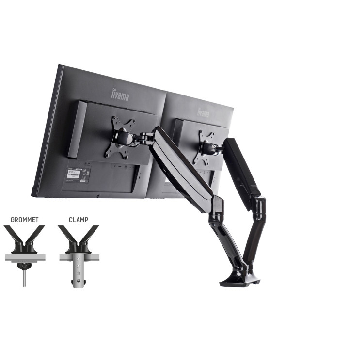 iiyama DS3002C-B1 support d'écran plat pour bureau 68,6 cm (27") Noir