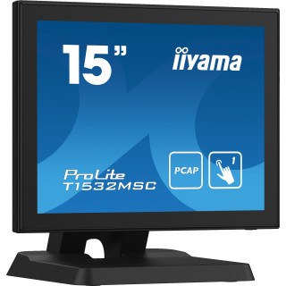 iiyama T1532MSC-B5X Moniteur de caisse 38,1 cm (15") 1024 x 768 pixels XGA Écran tactile