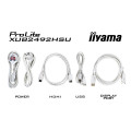 iiyama XUB2492HSU-W6 écran plat de PC 60,5 cm (23.8") 1920 x 1080 pixels Full HD LED Blanc