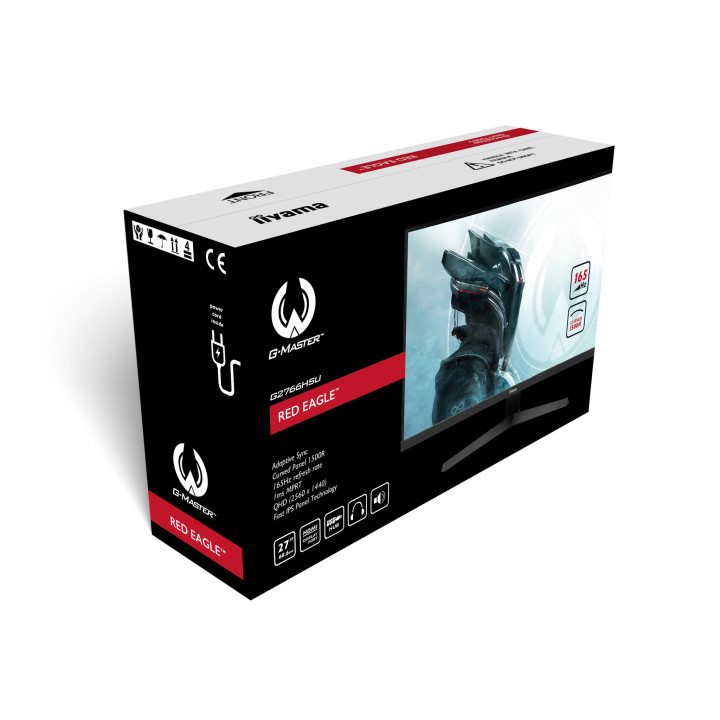 iiyama G-MASTER G2766HSU-B1 LED display 68,6 cm (27") 1920 x 1080 pixels Full HD Noir
