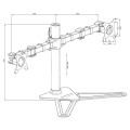 iiyama DS1002D-B1 support d'écran plat pour bureau 76,2 cm (30") Noir