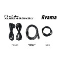 iiyama ProLite XUB2495WSU-B7 écran plat de PC 61 cm (24") 1920 x 1200 pixels 4K Ultra HD LED Noir