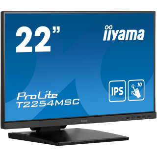 iiyama ProLite T2254MSC-B1AG écran plat de PC 54,6 cm (21.5") 1920 x 1080 pixels Full HD LED Écran tactile Noir