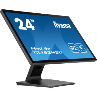 iiyama ProLite T2452MSC-B1 écran plat de PC 60,5 cm (23.8") 1920 x 1080 pixels Full HD LCD Écran tactile Multi-utilisateur No
