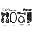iiyama ProLite TF2215MC-B2 écran plat de PC 54,6 cm (21.5") 1920 x 1080 pixels Full HD LED Écran tactile Multi-utilisateur No