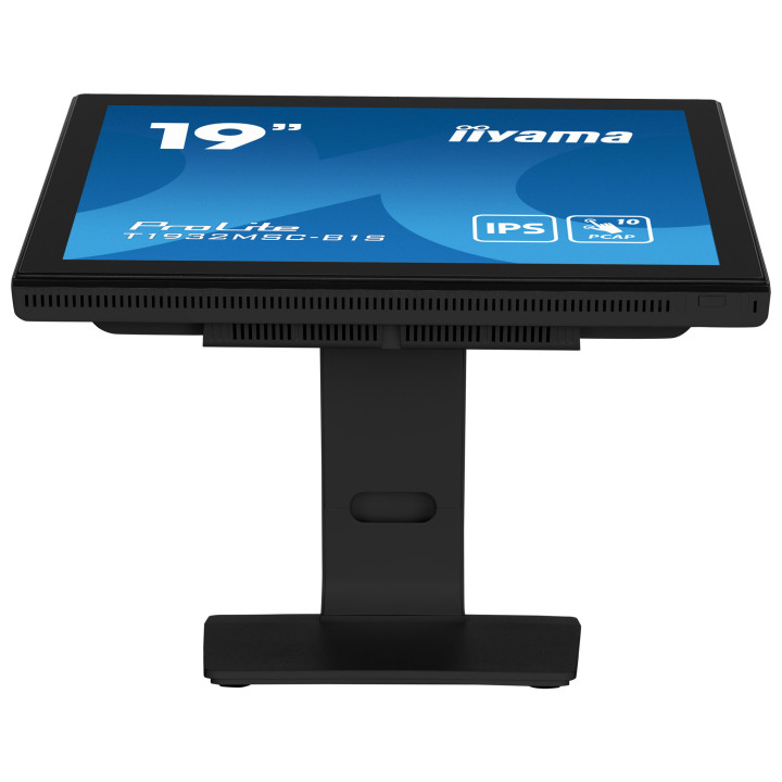 iiyama ProLite T1932MSC-B1S écran plat de PC 48,3 cm (19") 1280 x 1024 pixels Full HD LED Écran tactile Dessus de table Noir