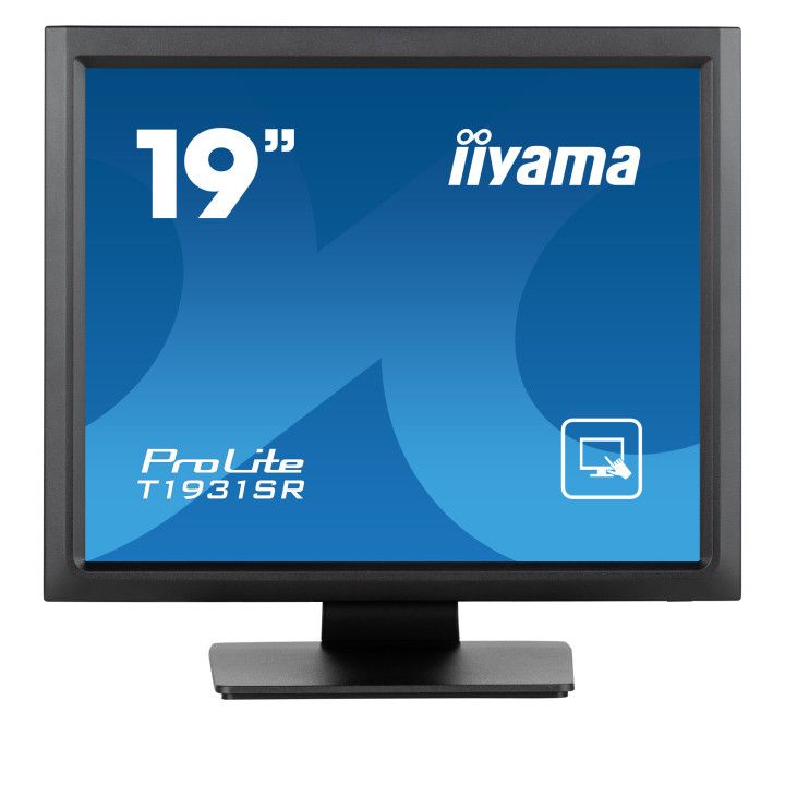 iiyama ProLite T1931SR-B1S écran plat de PC 48,3 cm (19") 1280 x 1024 pixels SXGA LCD Écran tactile Noir