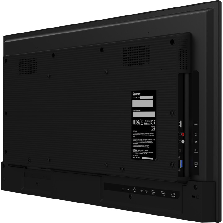 iiyama LH3275HS-B1AG Écran d'affichage dynamique Écran plat de signalisation numérique 81,3 cm (32") LCD Wifi 500 cd/m² Ful