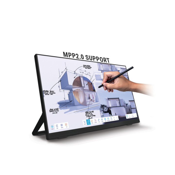 iiyama ProLite T2755QSC-B1 écran plat de PC 68,6 cm (27") 2560 x 1440 pixels Full HD LCD Écran tactile Noir