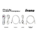 iiyama ProLite XUB2792QSU-W6 écran plat de PC 68,6 cm (27") 2560 x 1440 pixels Wide Quad HD LED Blanc