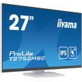 iiyama ProLite T2752MSC-W1 écran plat de PC 68,6 cm (27") 1920 x 1080 pixels Full HD LED Écran tactile Blanc