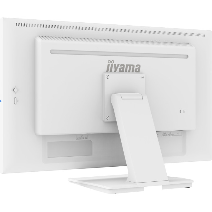 iiyama ProLite T2752MSC-W1 écran plat de PC 68,6 cm (27") 1920 x 1080 pixels Full HD LED Écran tactile Blanc